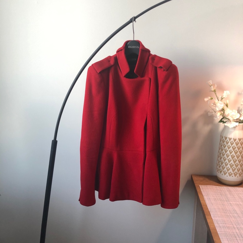Wool peplum jacket - Picture 2 of 6